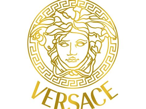 le logo de versace|Versace logo greek mythology.